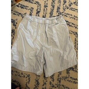 Light Blue Aritzia Wilfred Free Boxer Lounge Shorts
